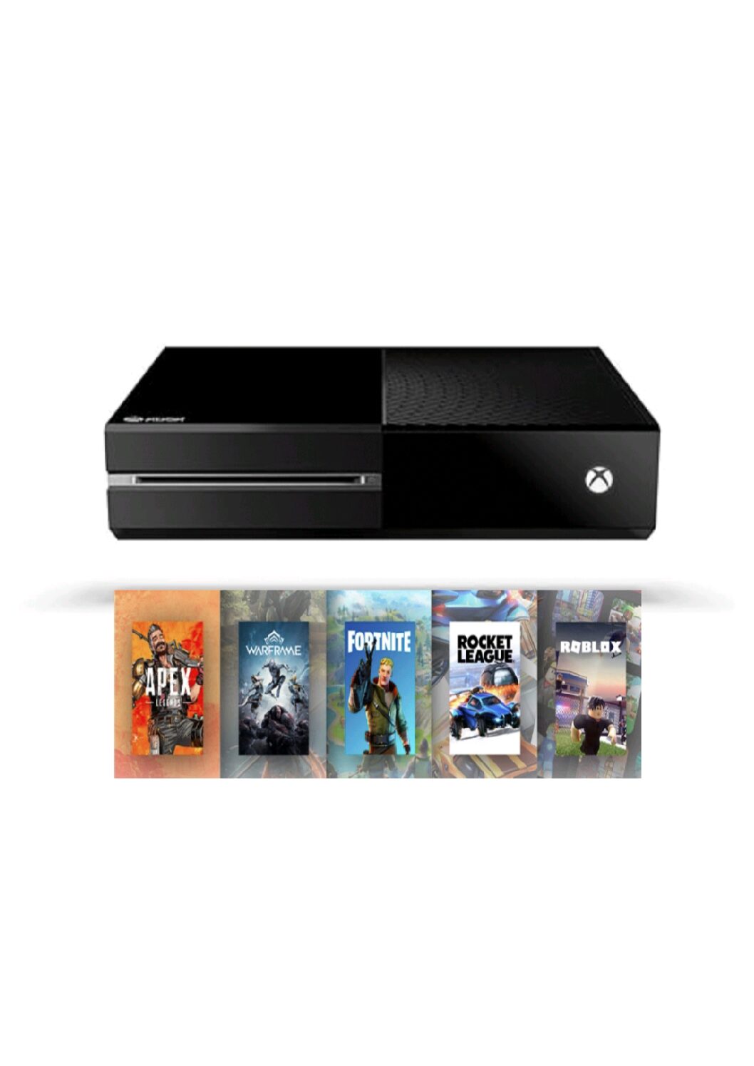Xbox one console 500gb no warranty (without controller) with games option