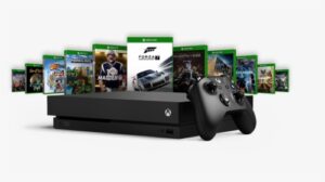 Xbox One X 2 Controller Games Bundle