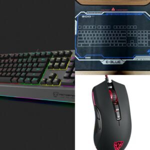 Gaming Keyboard, Mouse and Mouse Pad (Combo Pack)