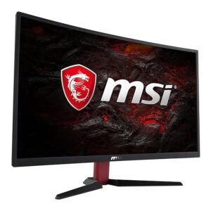 MSI Optix G27C2 27 inch,FHD/144Hz,300nits, VA Panel,R1800,DVI+HDMI+DP,with Display Port Cable 1ms Gaming Monitor