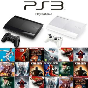 PS3 Super Slim 500GB With 40 Games