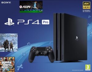 Sony PS4 PRO 1TB Console (6month warranty) Unboxed 3 Games Bundle