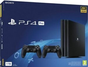 Sony PlayStation 4 Pro 1TB  With 2 Controllers Unboxed (6 Month Warranty)