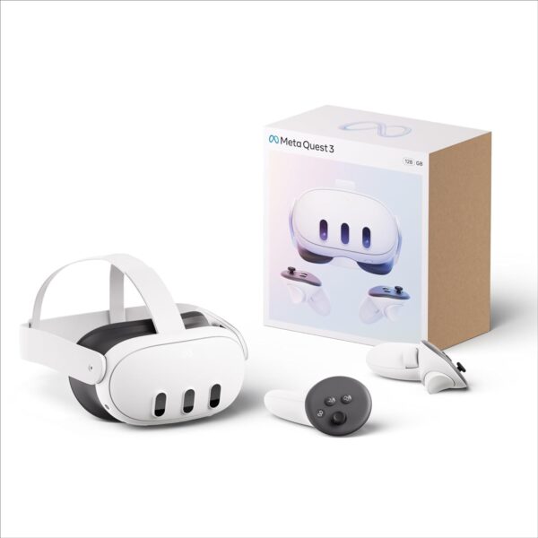 Meta Quest 3 VR Headset (With Controllers) - 128GB