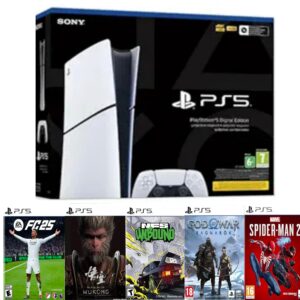 PlayStation 5 Slim Digital Unboxed With  Games Options (6 Month Warrenty)