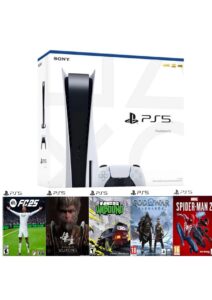 PlayStation 5 Console disk Unboxed With Games Options (6 month warrenty)