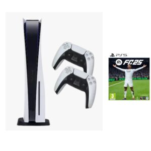 PS5 Console with 2 controller with Fifa 25