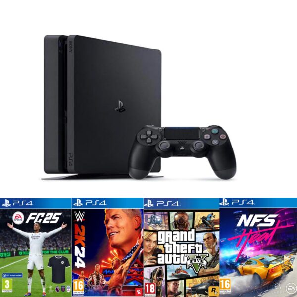 Sony PlayStation4 With 1 controller 4 Games