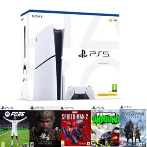 PlayStation 5 Slim Disk Unboxed With Games Options (6 Month Warrenty)